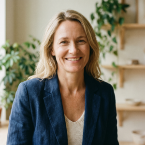 Portrait of Dr. Elena Marsh, nutritional physiology expert